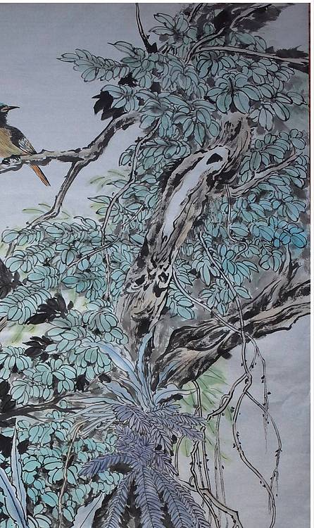 丰色 花鸟
