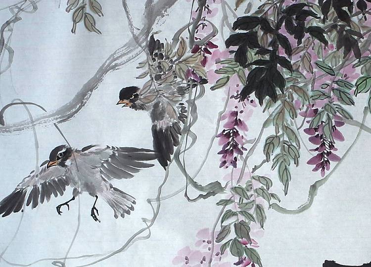 丰色 紫藤