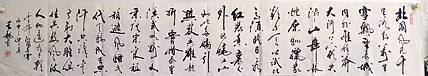 王龍 毛泽东主席沁园春雪（北国风光）