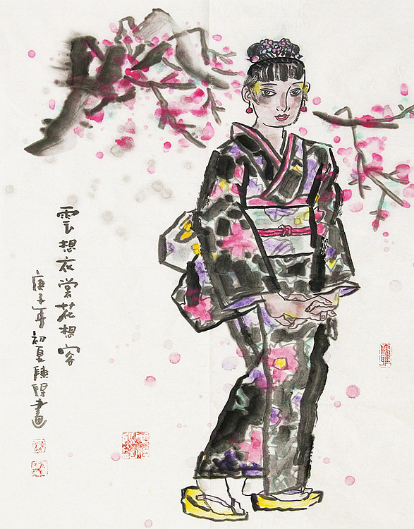 黑龙江美协理事 九三学社社员 陈阳温馨提示          由于书画作品的