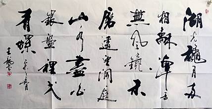 王龍 唐刘禹锡《望洞庭》