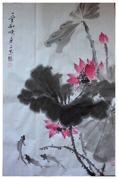 丰色 荷花