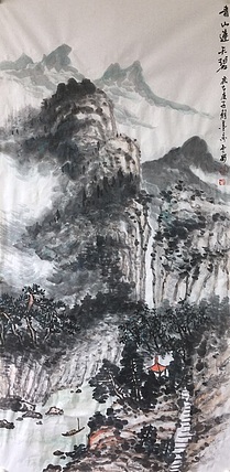 云岗 青山连天碧
