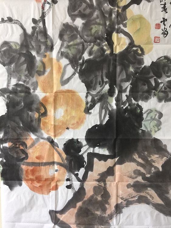 云岗 秋实图