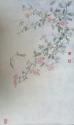 同羽 花鸟