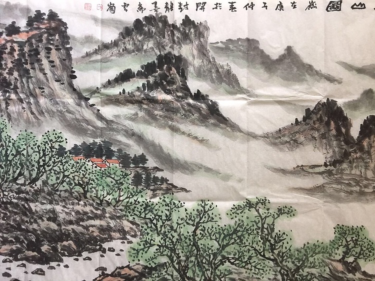 云岗 春山图