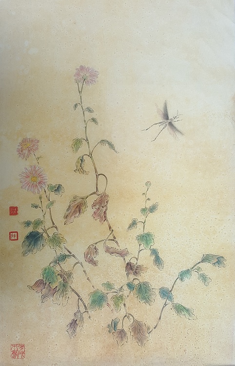 同羽 花鸟