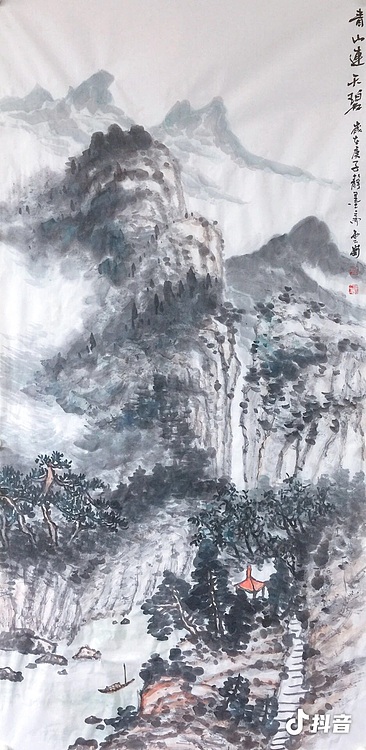 云岗 青山连天碧