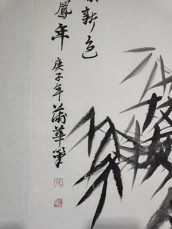 河北省美术家协会会员 张宏军 春来稚子添新色