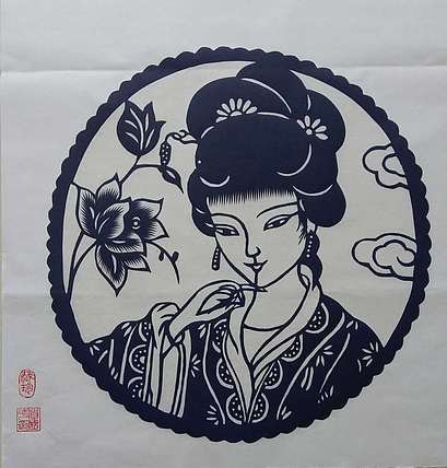 贺国平 《仕女》