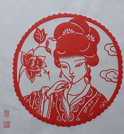 贺国平 《仕女》
