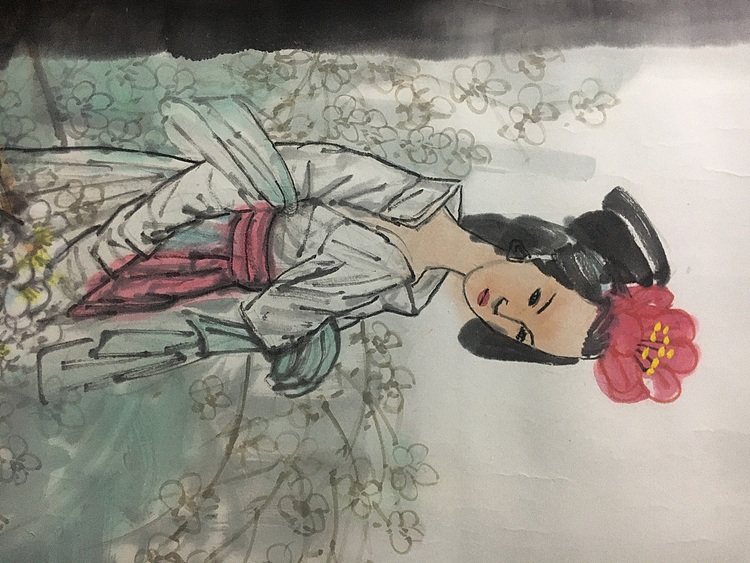 河南省美术家协会 蔡卫星 《仕女》