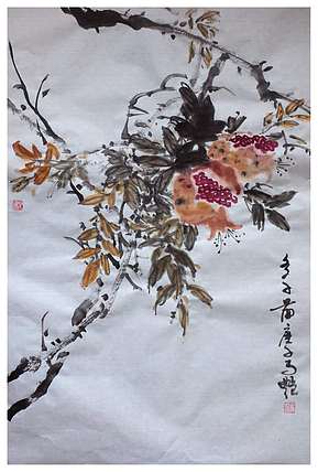 丰色 花鸟