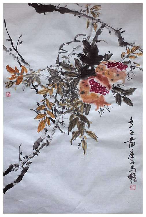 丰色 花鸟