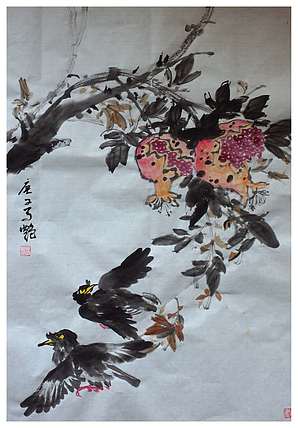 丰色 花鸟
