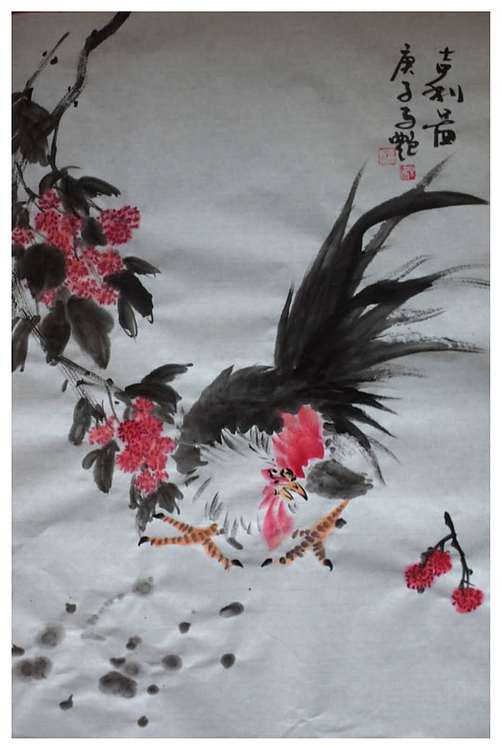 丰色 花鸟