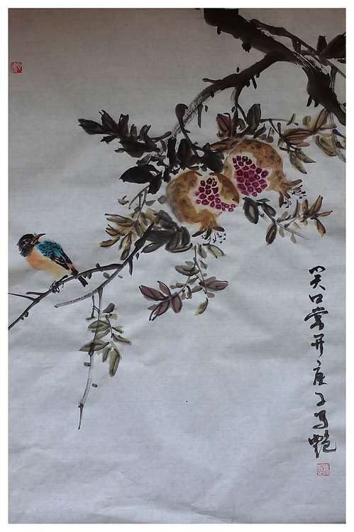 丰色 花鸟