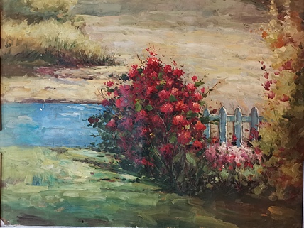 唐卡 油画家 孙福昌《恬静》