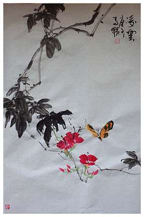 丰色 花鸟