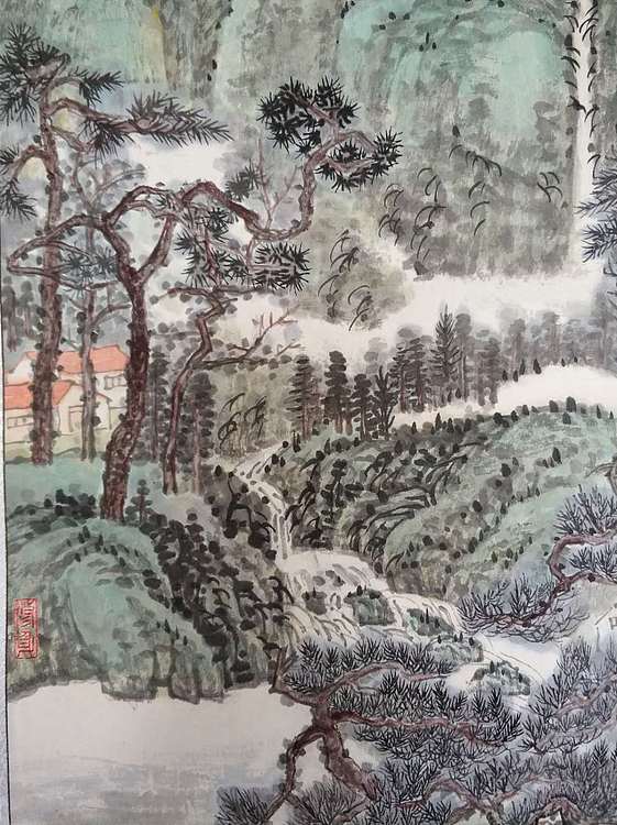 济渡 山居莺啼脆