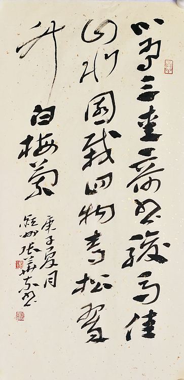 中国书协会员 安徽省书协理事 张华东