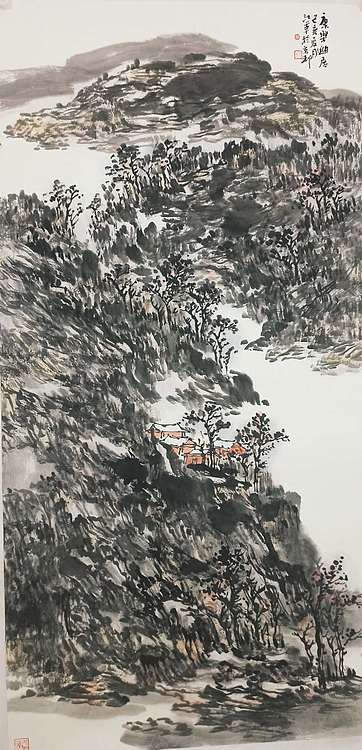 中国美术家协会会员  李江年 展览精品 有合影