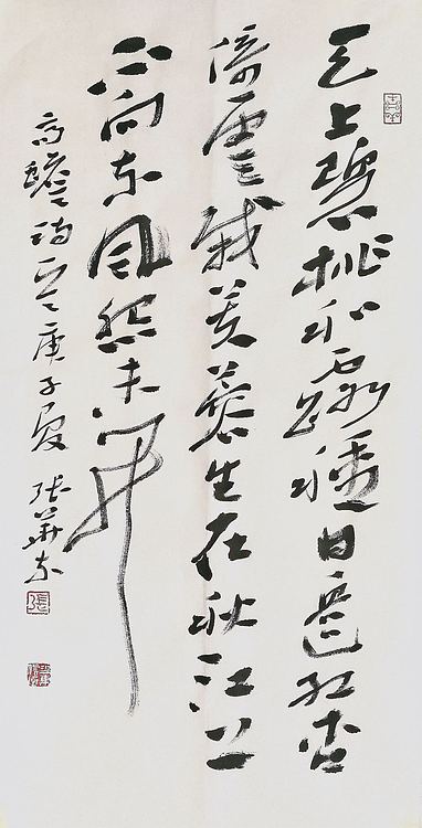 中国书协会员 安徽省书协理事 张华东