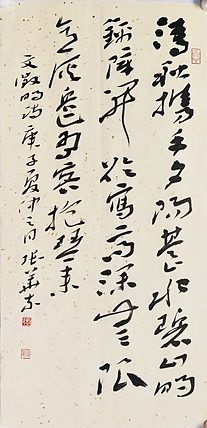 中国书协会员 安徽省书协理事 张华东