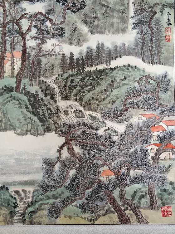 济渡 山居莺啼脆