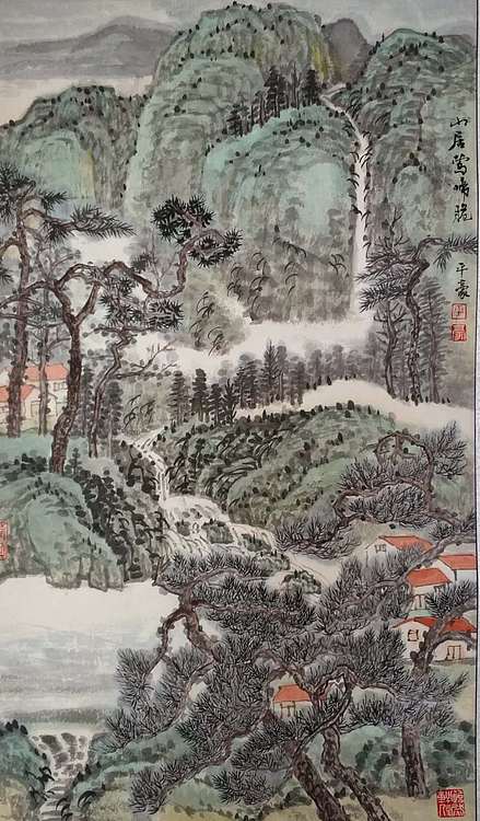 济渡 山居莺啼脆