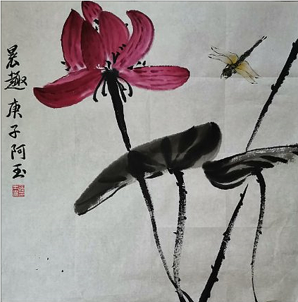 薄玉洁 花鸟