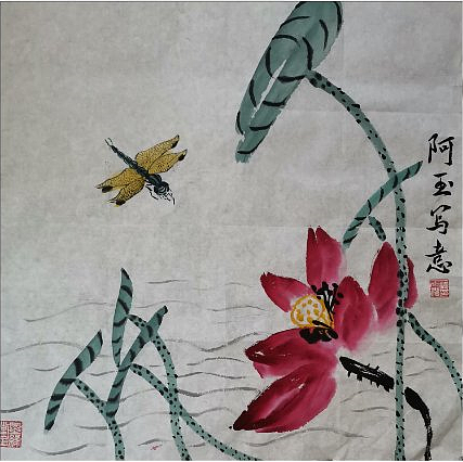 薄玉洁 花鸟