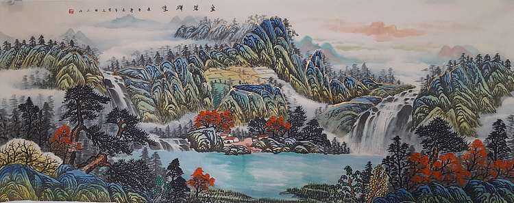 鱼子，子鱼 金碧辉煌