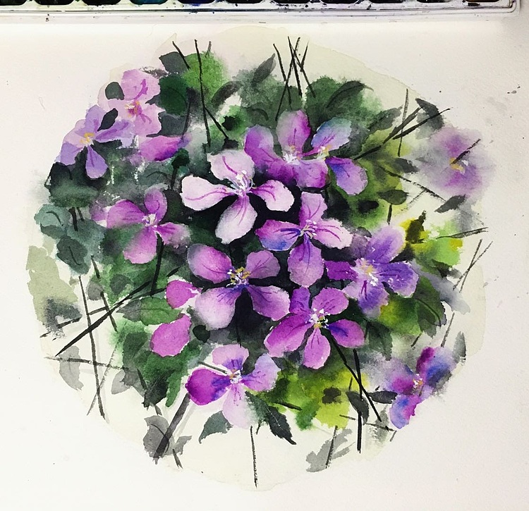 千千 花簇