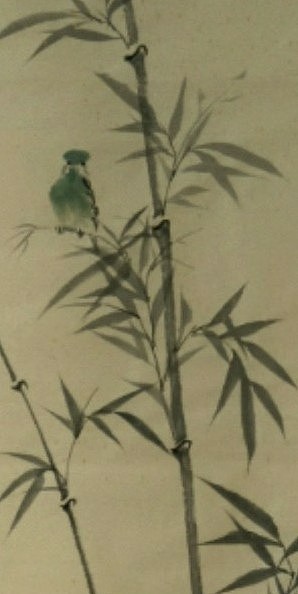 范彩君 山东德州美协会员，墨竹四条屏，洒金生宣纸