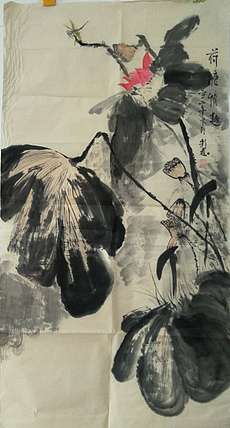 范彩君 山东德州美协会员,荷趣