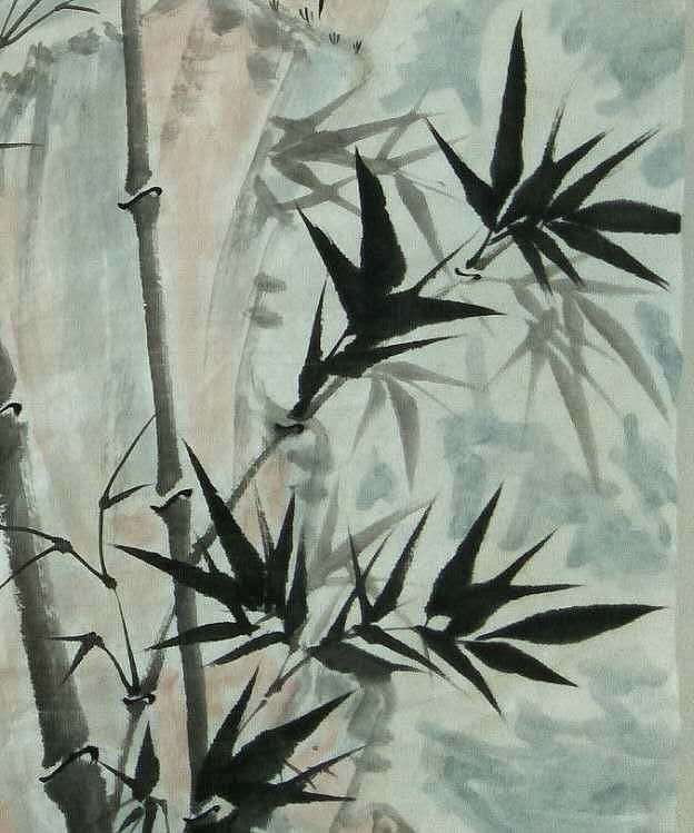 范彩君 山东德州美协会员，墨竹