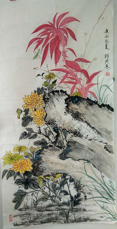 范彩君 山东德州美协会员,秋意