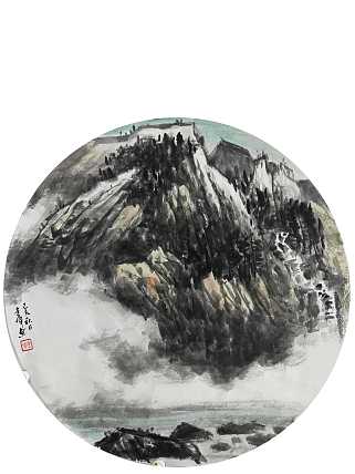 甘肃省美术家协会会员 张建伟 精品山水