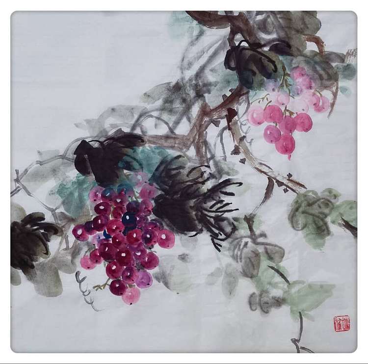 西安市美术家协会会员 邢博雅 紫气东来