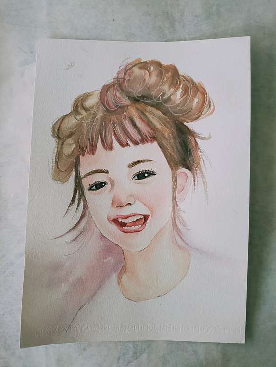 永遇乐 笑魇 水彩