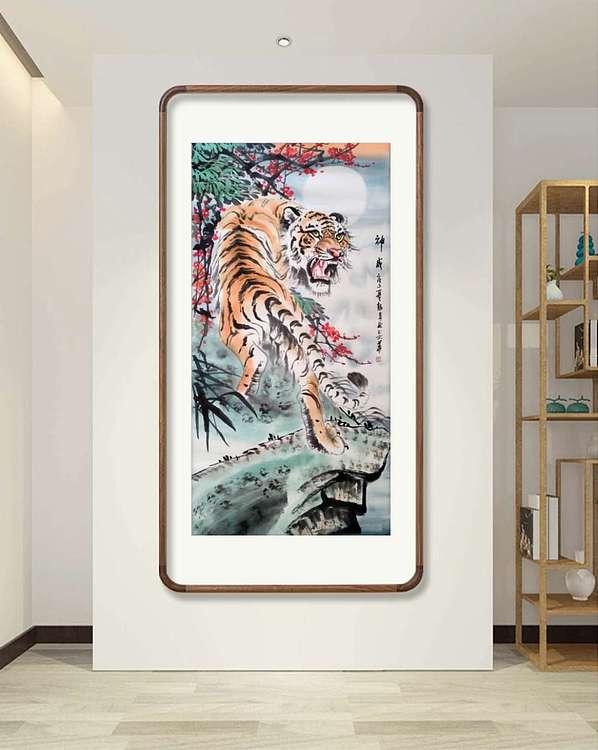 彭韦 国家一级美术师  中国陶瓷绘画艺术研究院院长《神威》