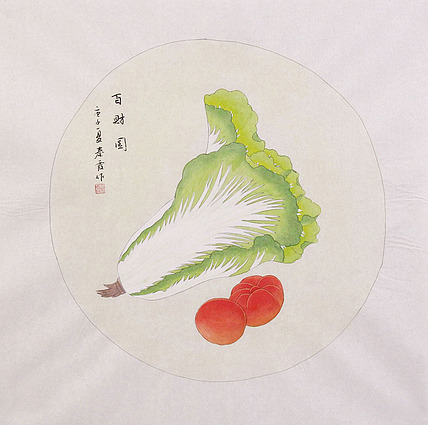 青年艺术家 秦霞 工笔国画