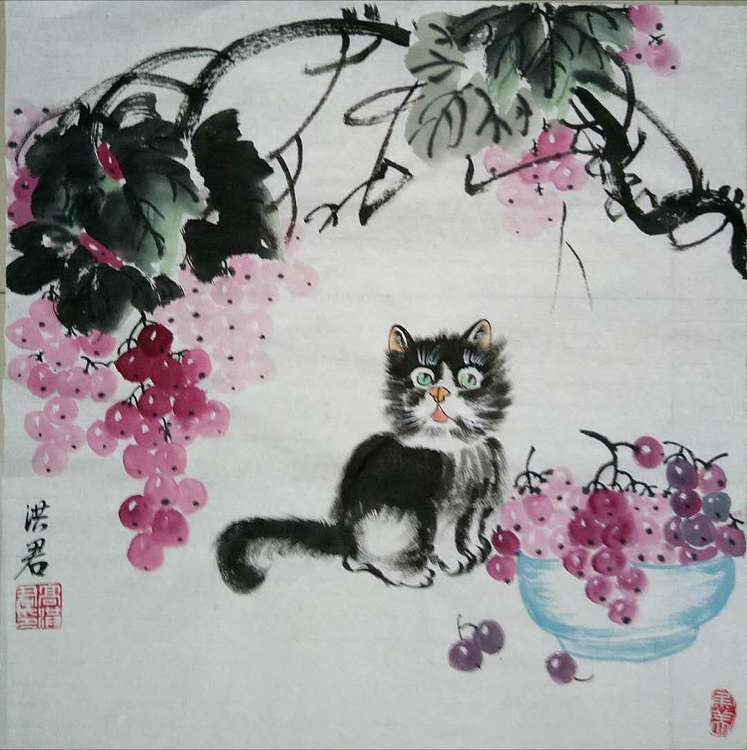 洪君 招财纳玉