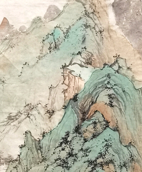 青年新锐 刘毅 精品青绿山水