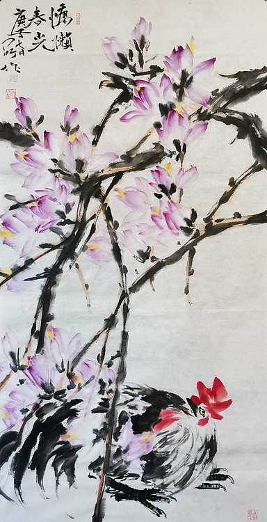 中国人民大学讲师 李乃昕 精品花鸟