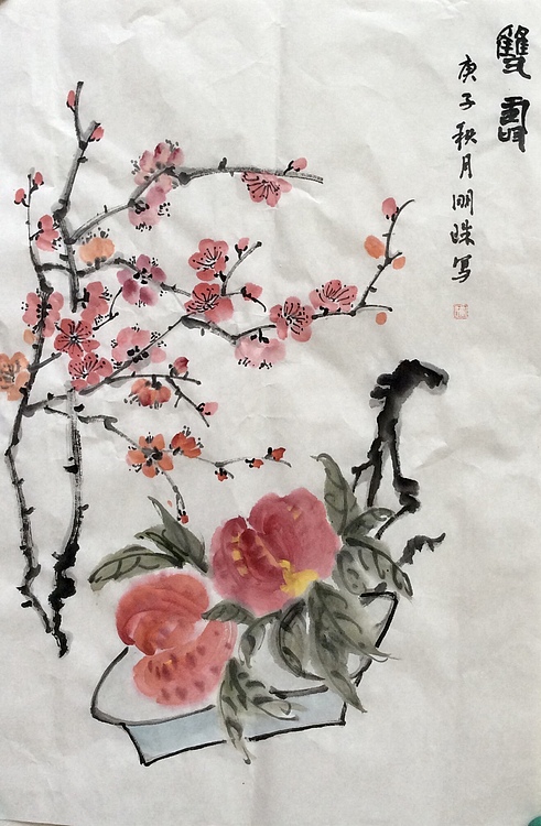 中国美术家协会会员 孝感市美协副主席 黄明珠