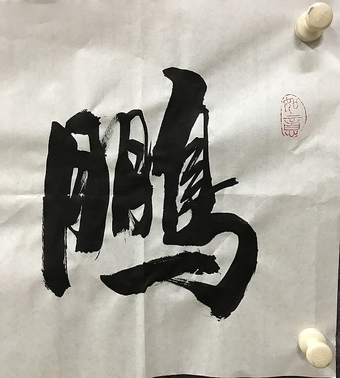 恒贤书法～鹏程万里