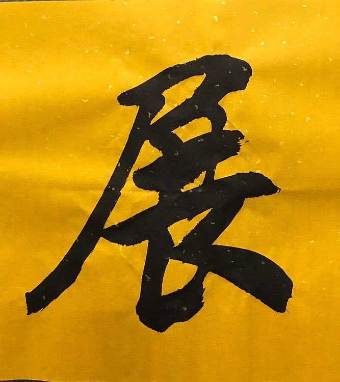 职业书画家 张秀清 中国楹联协会会员恒贤~大展宏图