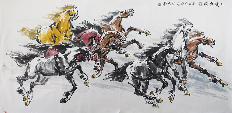 中国美术家协会会员  苗桂欣  大8尺展览精品